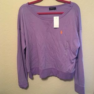 New Polo light sweatshirt